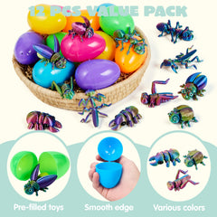 JOYIN Easter basket treats collection with insect toys adds delightful surprises.