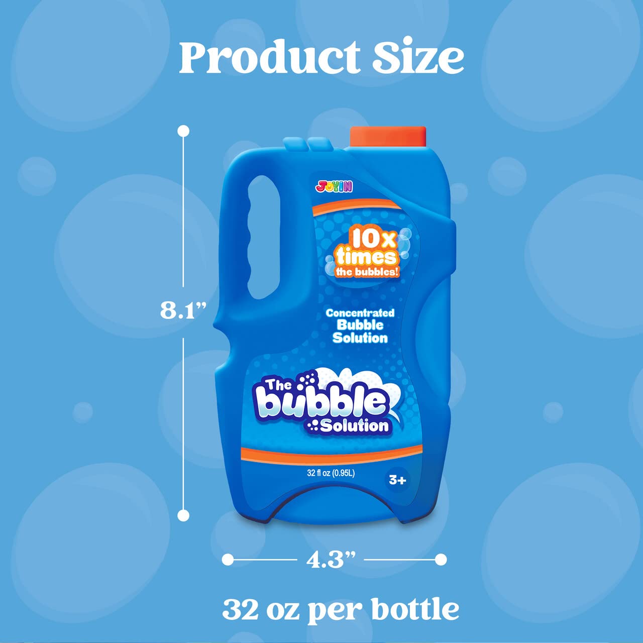 JOYIN Easter celebration bubbles created with safe, non-toxic concentrate