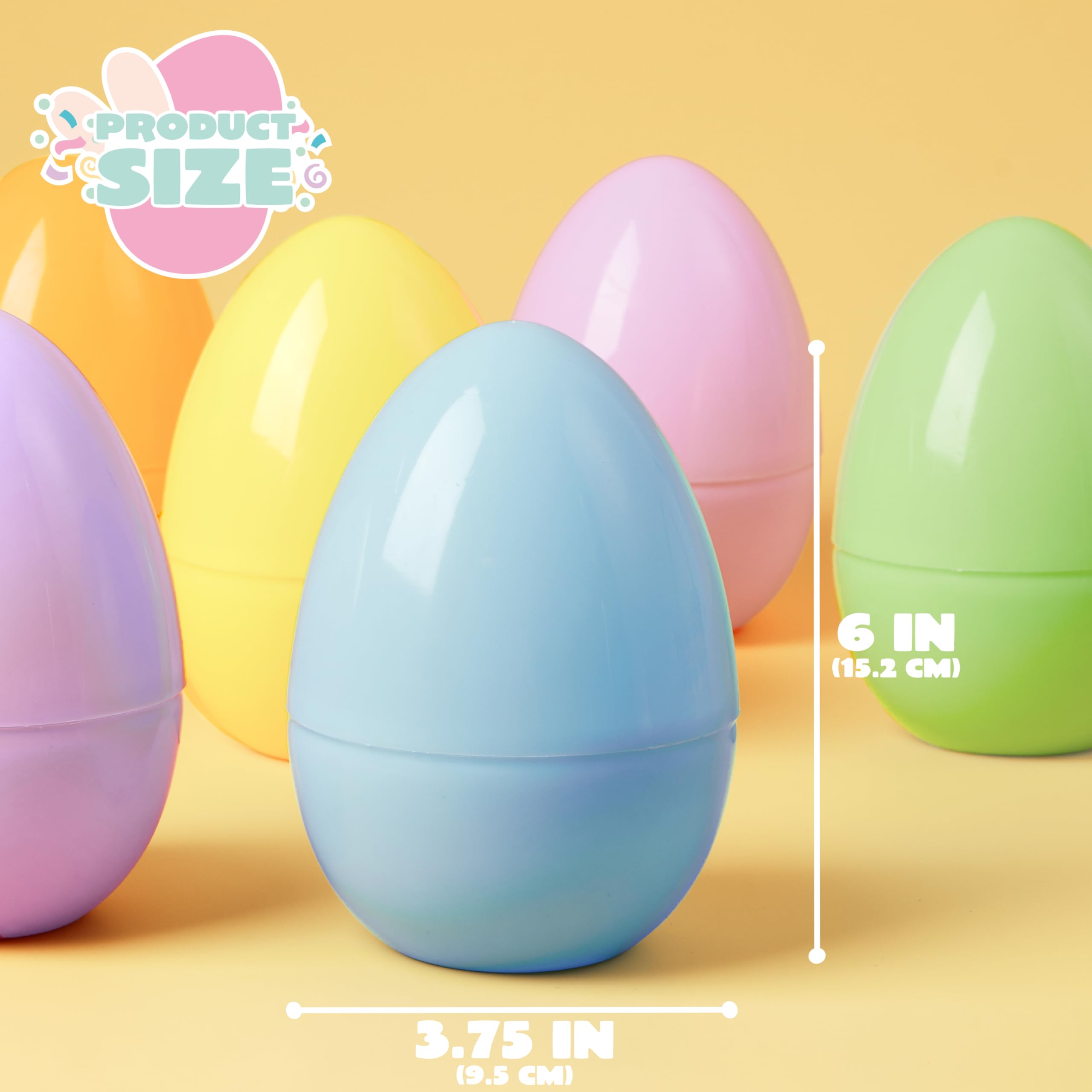 JOYIN bright Easter decor eggs for festive tables.