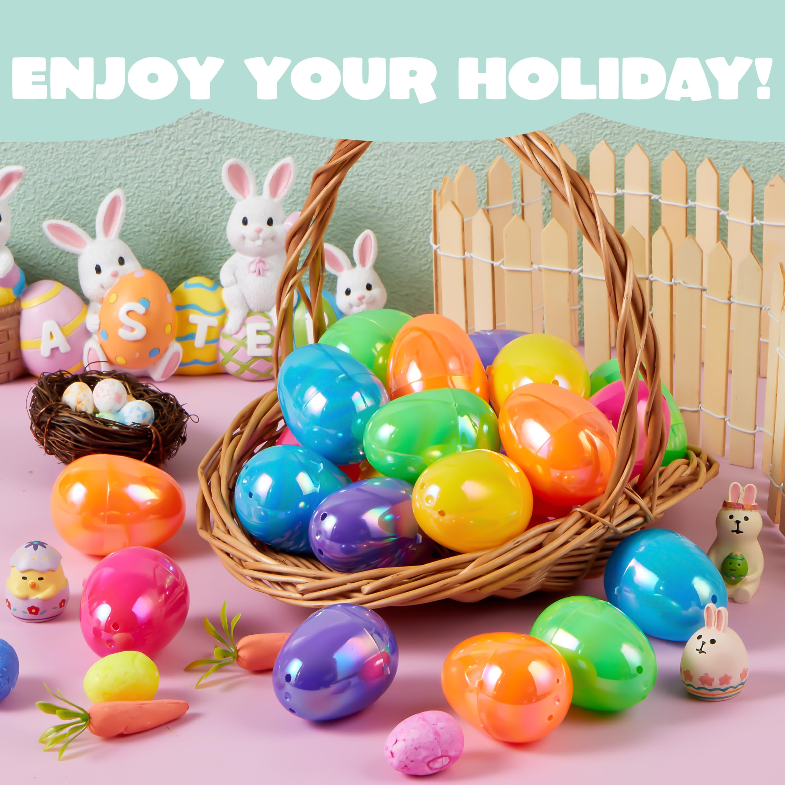 JOYIN Easter eggs basket-stuffer ideas for celebrations