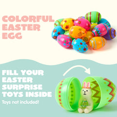 JOYIN bulk Easter eggs for garden hunts centerpieces and classroom prizes