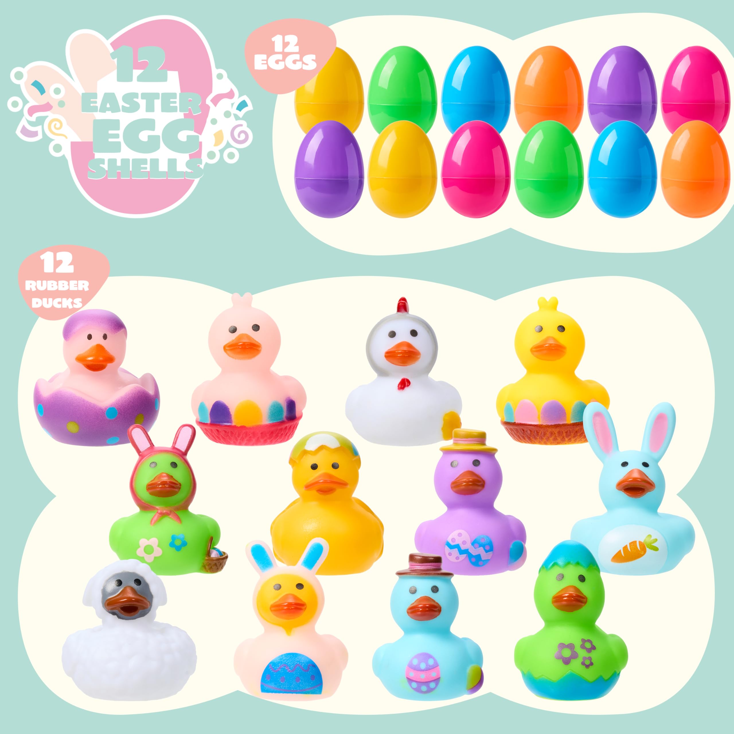 JOYIN eggs and ducks made from safe, non-toxic materials