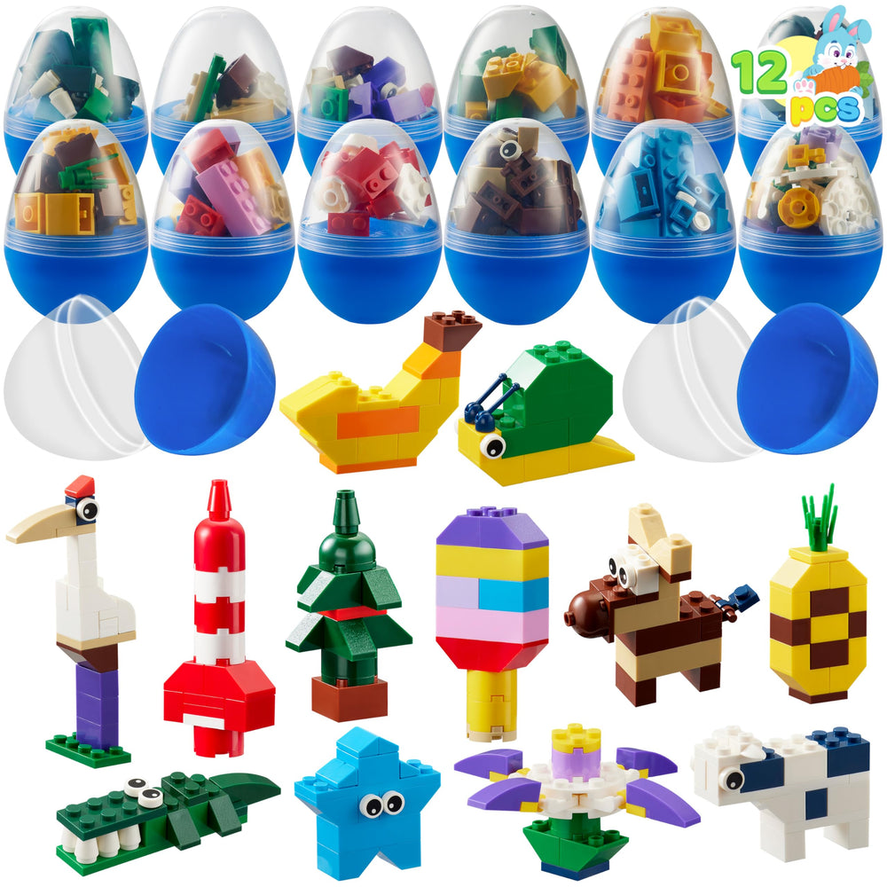 JOYIN pre-filled Easter eggs collection for kids' egg hunts and gifts