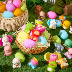 JOYIN Easter eggs with rabbit mochi squishy, delightful for celebrations and treats.
