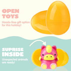 JOYIN Easter eggs with sheep mochi squishy, colorful addition to celebrations and rewards.