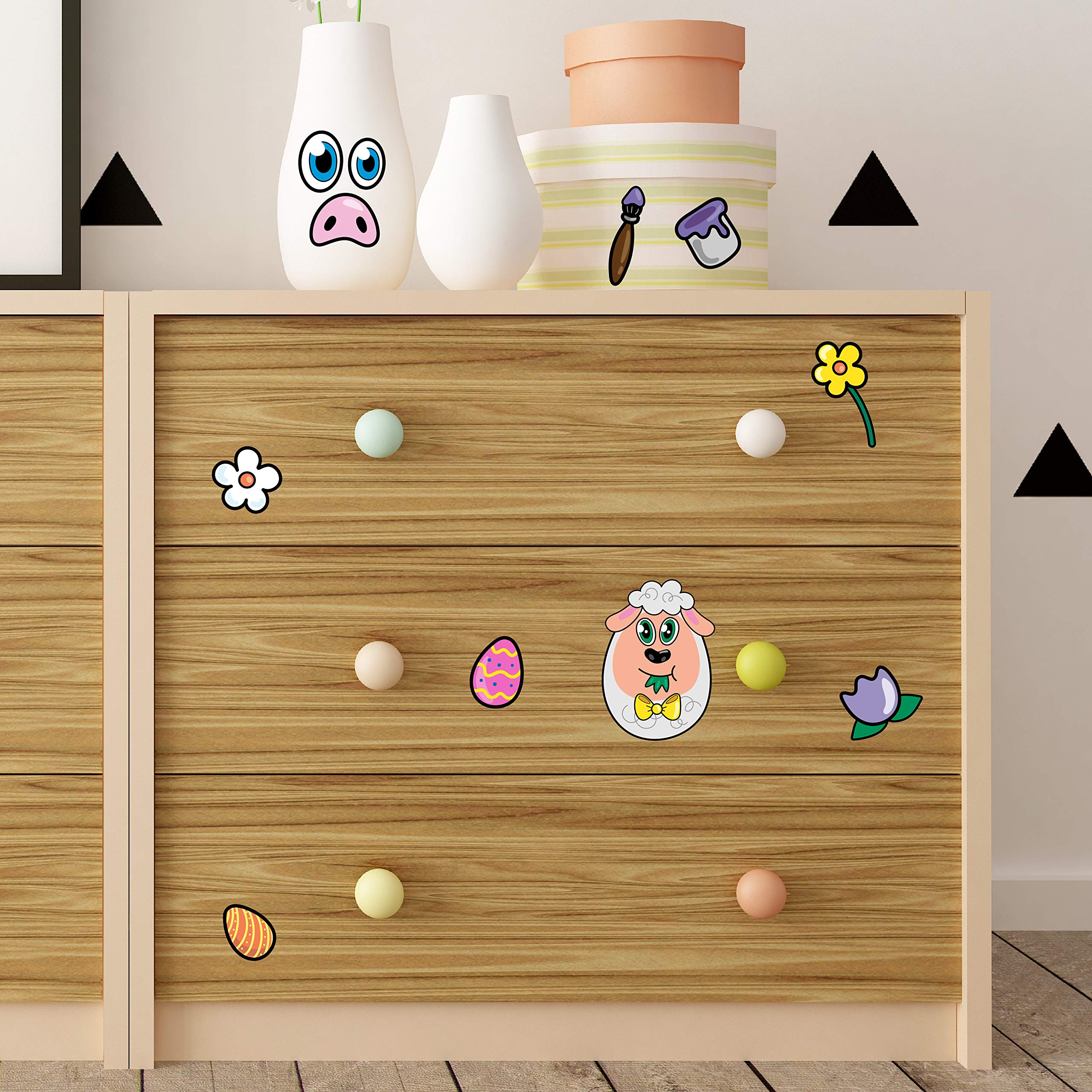 JOYIN Easter stickers mix designs for versatile decorating and play.