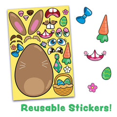 JOYIN Easter stickers sheep face for storytelling and party time.