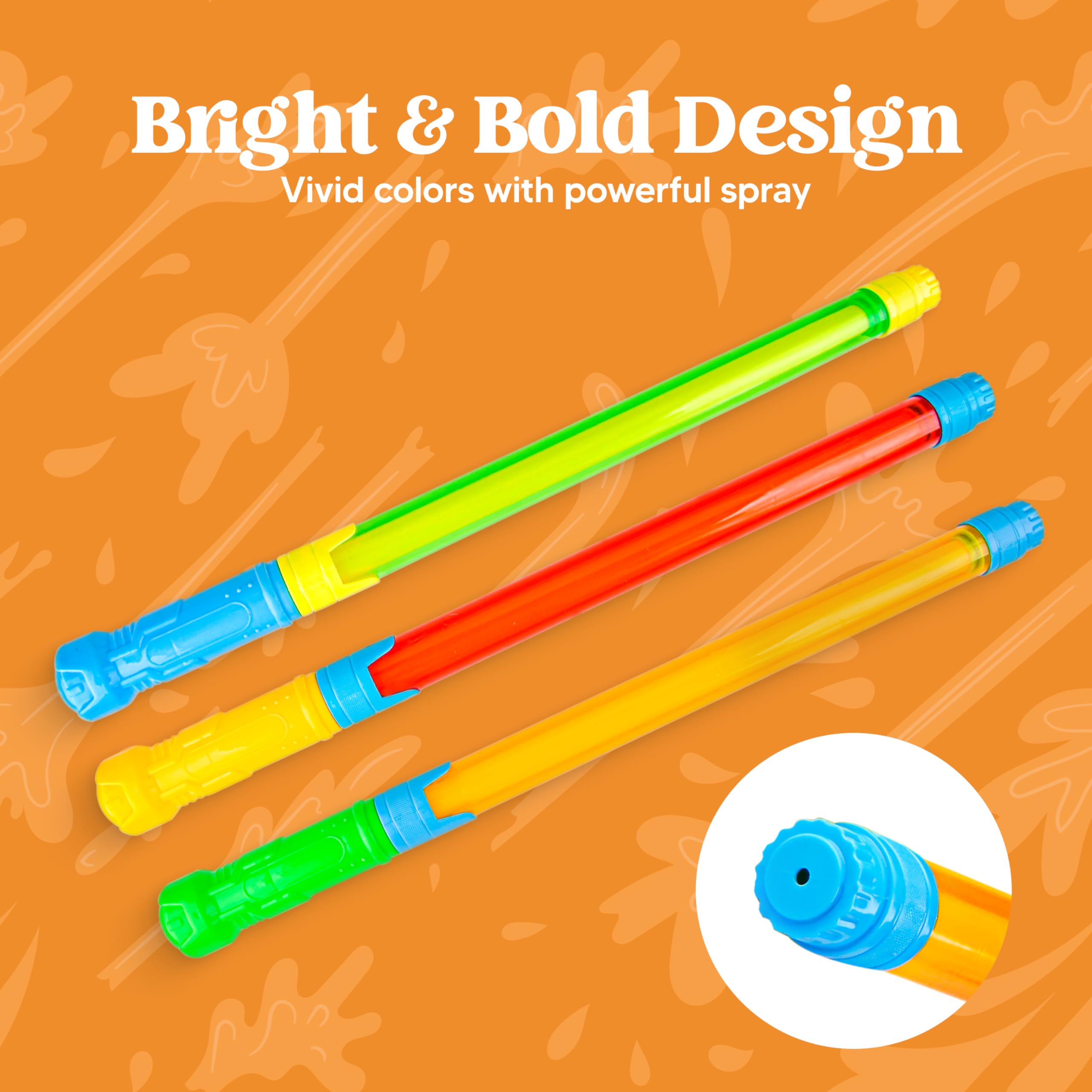 JOYIN water blasters easy to fill and grip for kids.