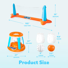JOYIN items inflate quickly for fast setup at pool parties