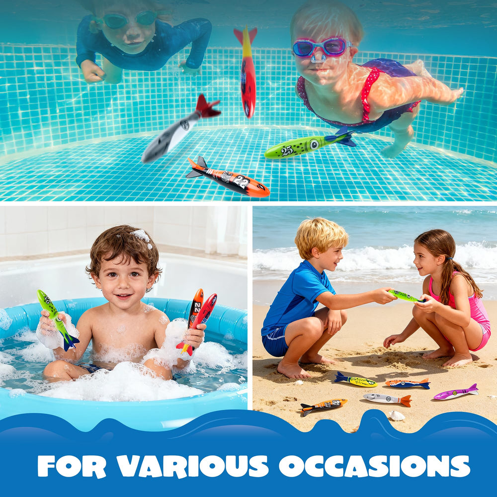JOYIN educational fun that builds swimming confidence through playful underwater exploration.