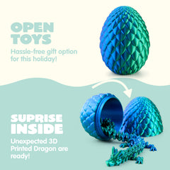 JOYIN contents include 5-inch egg and 12-inch dragon.