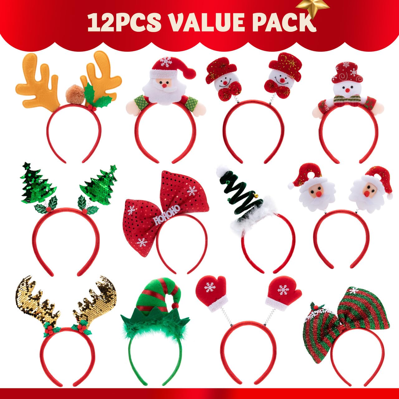 JOYIN elf-green hat headband adds whimsy for kids' holiday events and classroom celebrations