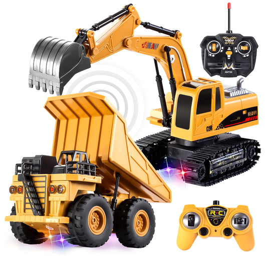 JOYIN excavator front view shows durable design for safe digging play