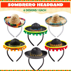 JOYIN fabric sombrero headbands add color and charm to party photos.