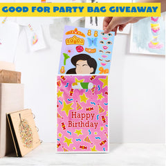 JOYIN 9x6 inch stickers for party favors and group activities.