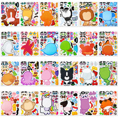JOYIN face stickers monkey – vivid designs support collaborative games and imaginative art.