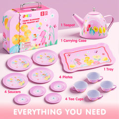 JOYIN Fairy Blossom Tea Set cups invite sharing and imaginative storytelling