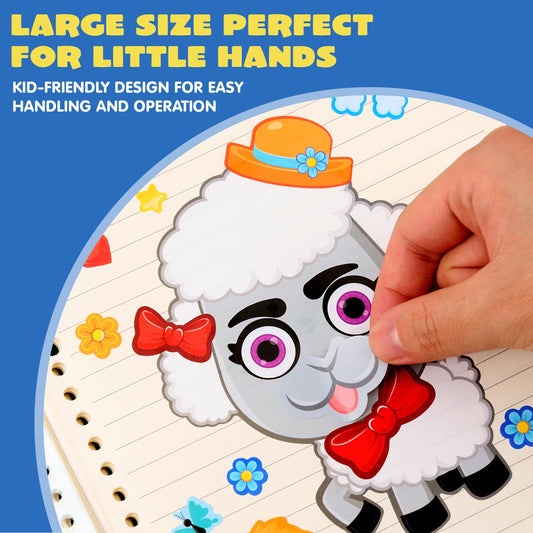 Joyin pig farm sticker ideal for imaginative craft activities