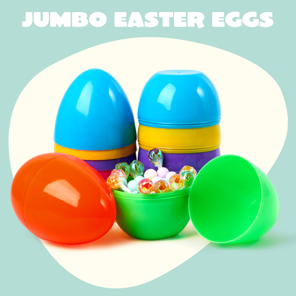 JOYIN fillable Easter egg opened to reveal treats, ideal for surprises