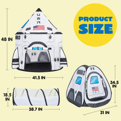Joyin foldable design enables quick storage after playtime