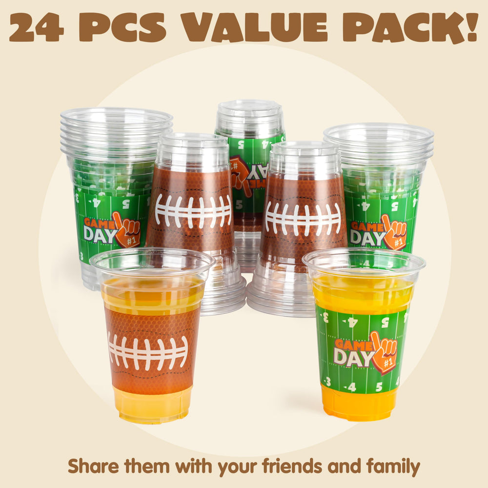 JOYIN football-themed cups with bold design for stadium-style celebrations.
