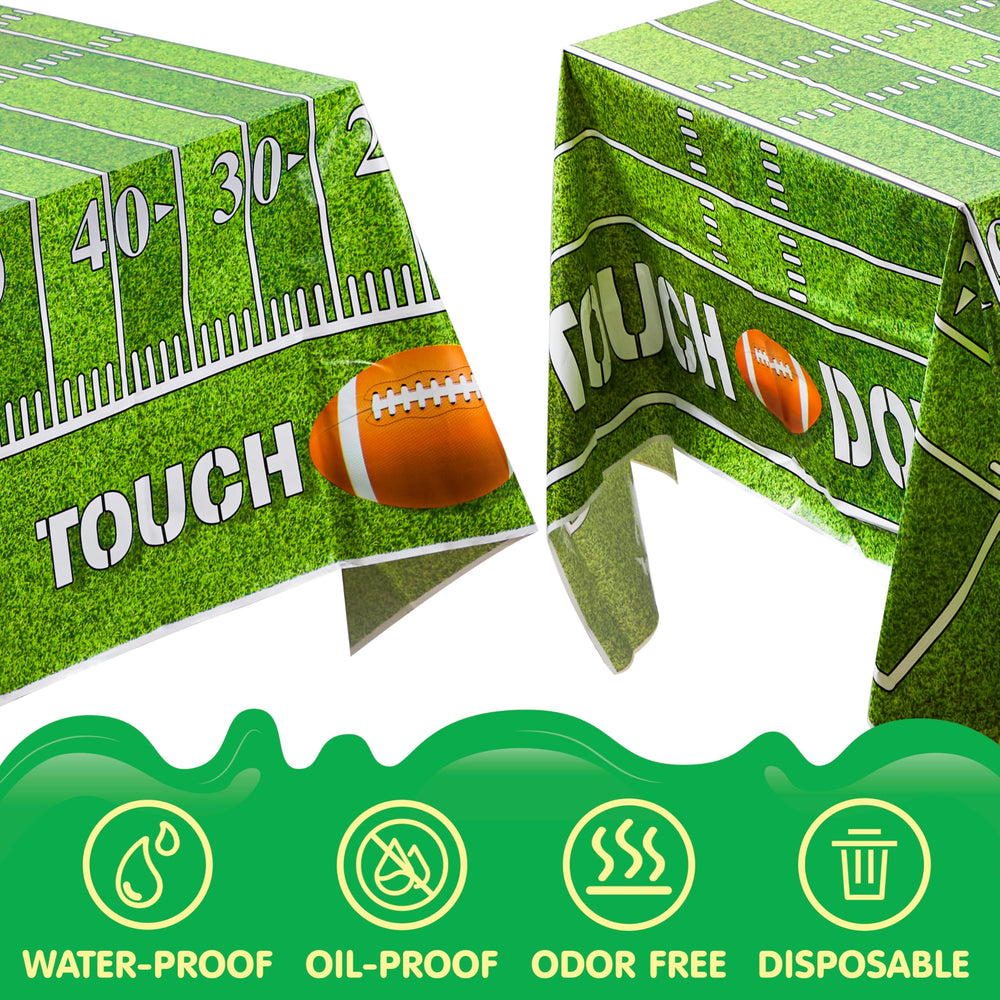 JOYIN durable plastic tablecover keeps spills in check during celebrations.
