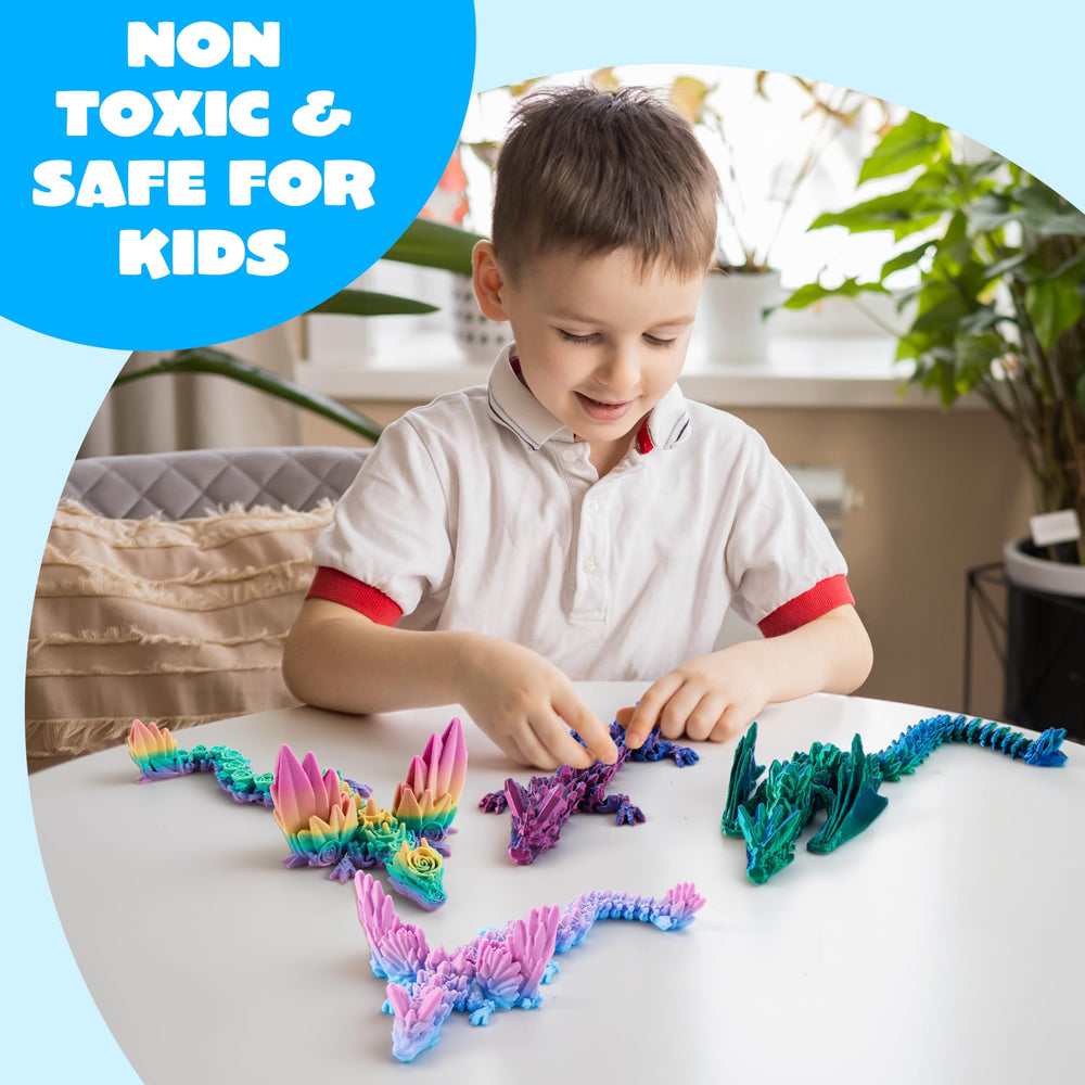 JOYIN Gemstone Dragon textured scales ideal for fidgeting