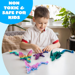 JOYIN Gemstone Dragon textured scales ideal for fidgeting