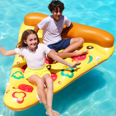 JOYIN pizza slice pool float eight-slice assembly example.