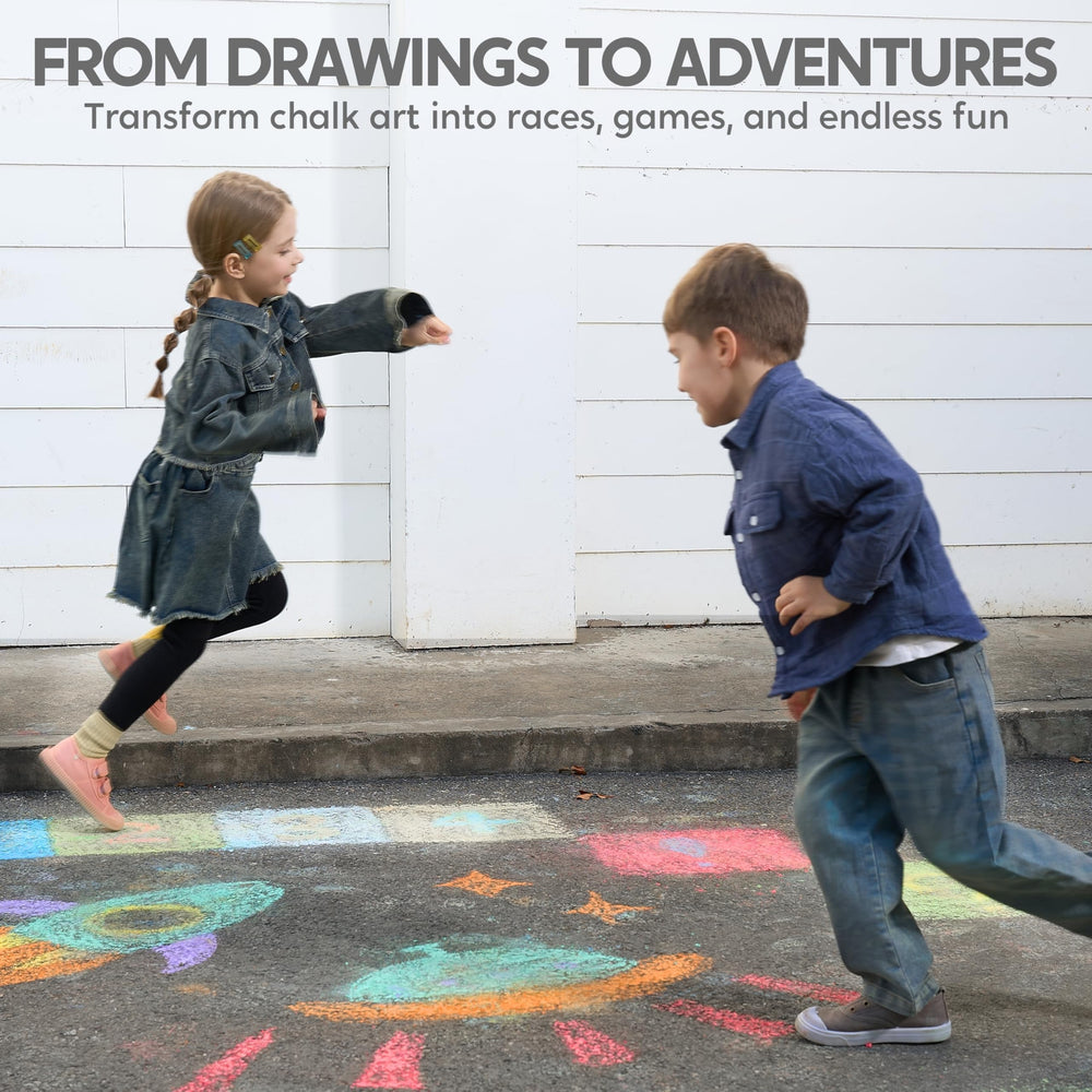JOYIN gift-ready chalk set, ideal for birthdays and classrooms.