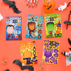 JOYIN Frankenstein-face Halloween sticker for group activities