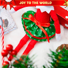 JOYIN holiday doll display enhances Christmas room decor