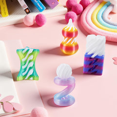 JOYIN impossible cone pastel lavender: satisfying 3D texture for mindful fidgeting