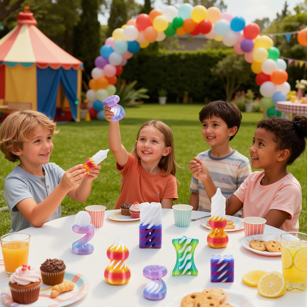 JOYIN impossible cone pastel peach: ideal classroom gift with soothing hand activity