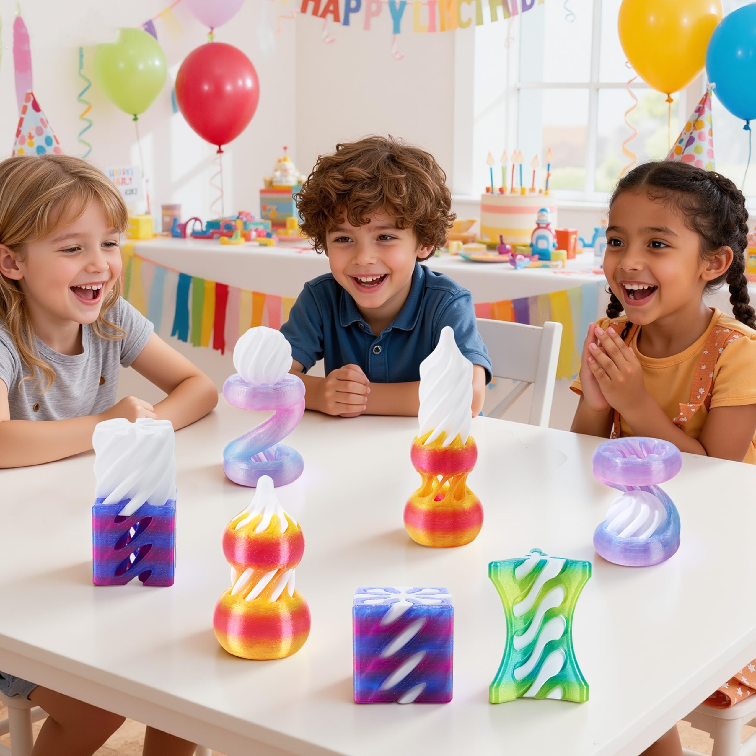 JOYIN impossible cone pastel sky: durable 3D printed design for repeated use