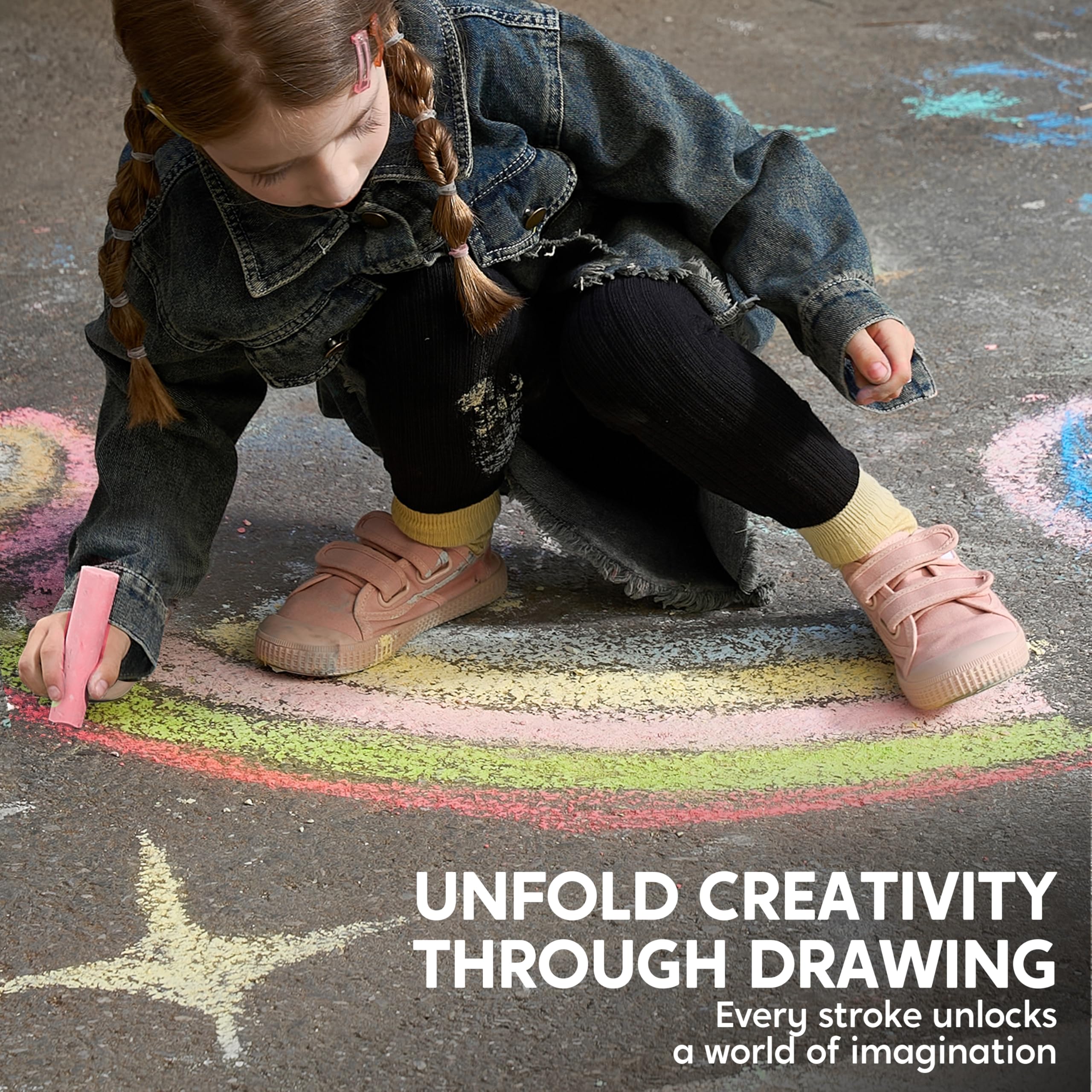 JOYIN indoor-outdoor art set ideal for classrooms, camps, and play spaces