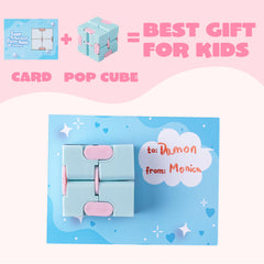 Durable infinity toy construction with strong connect point