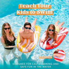 JOYIN yellow board in pool for kids learning to swim.