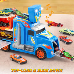 JOYIN interactive truck with engine sounds and sirens for immersive play.