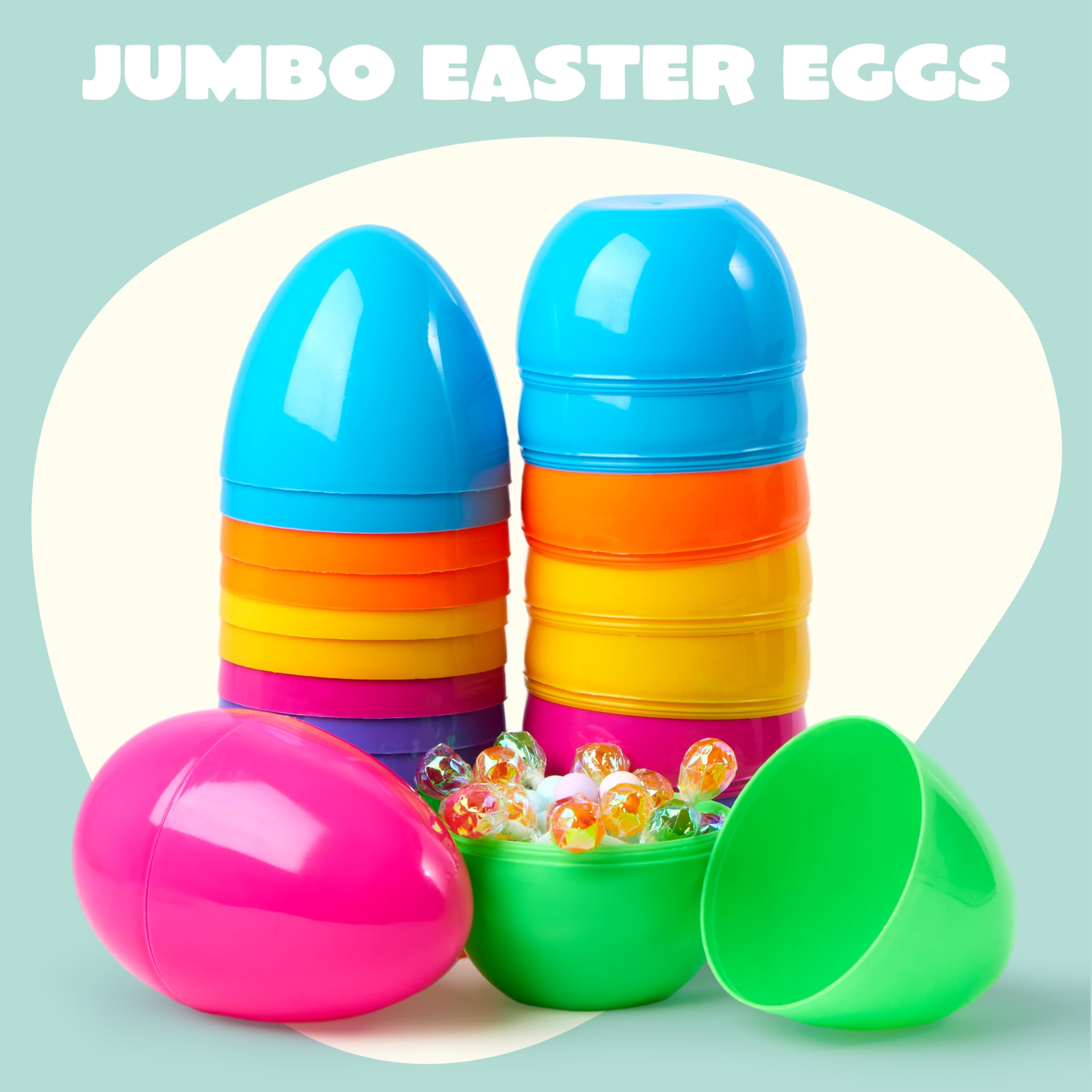 JOYIN jumbo pink Easter egg, ideal decor and party favors.