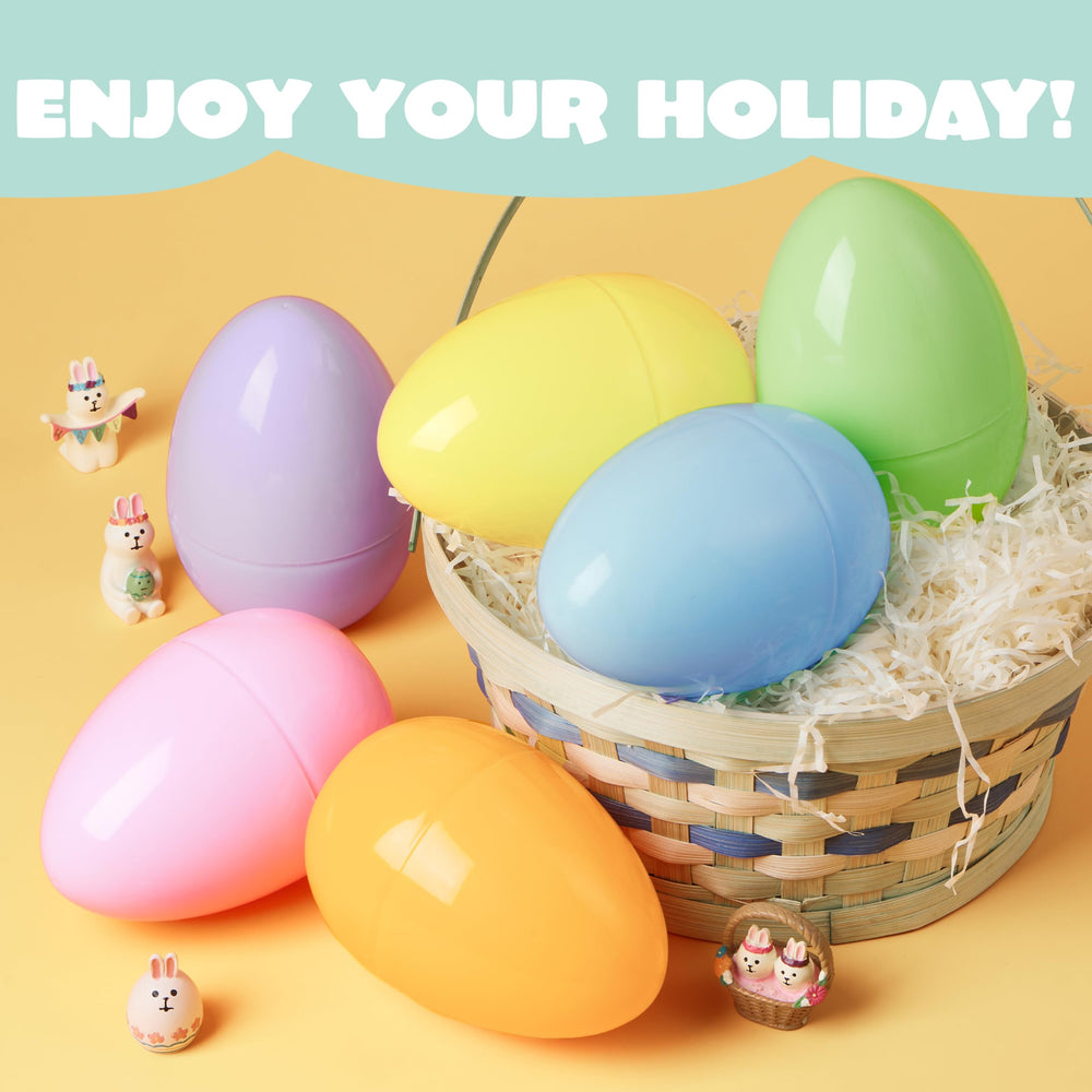 JOYIN jumbo eggs ideal for outdoor hunts and classroom activities.
