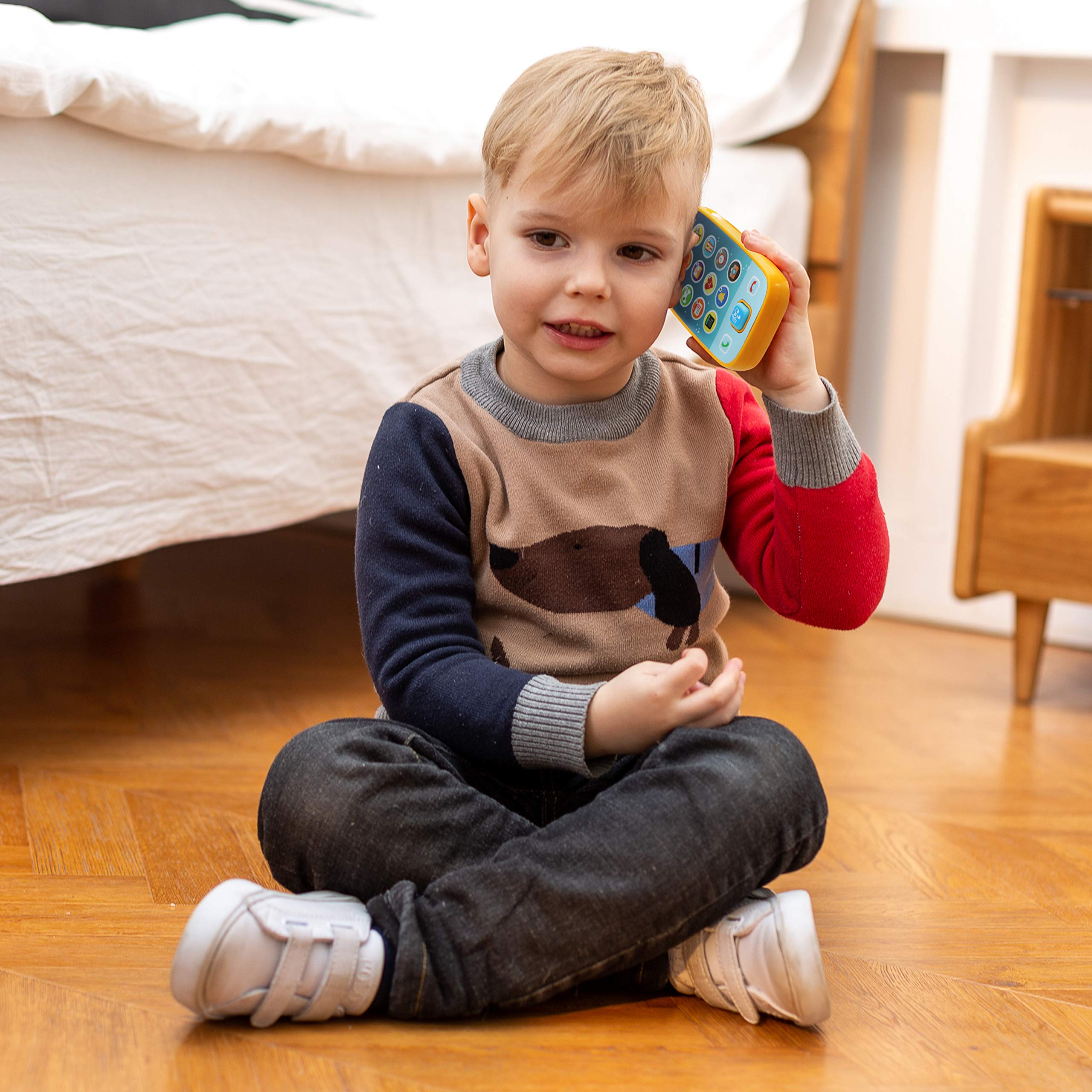 JOYIN baby toy in use with kid demonstrates durable, kid-friendly design.