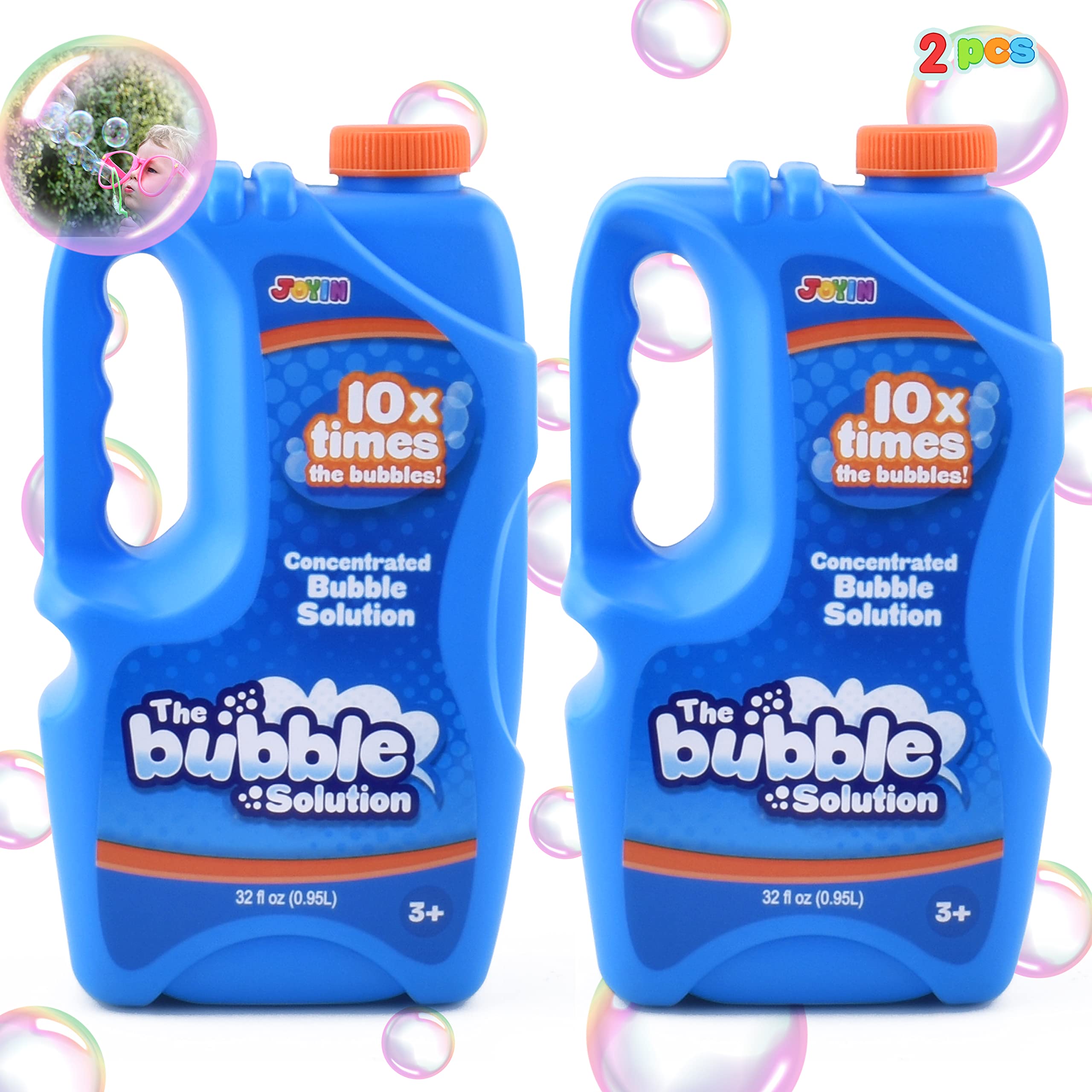 JOYIN premium bubble solution for reliable, consistent bubbles at gatherings.