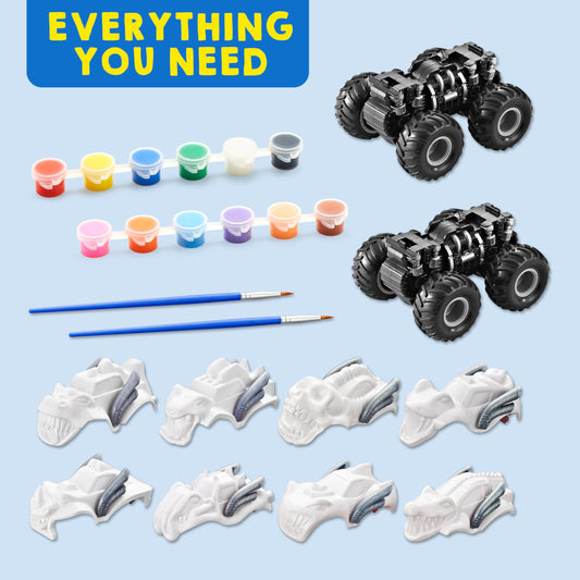 JOYIN kids craft kit being painted to spark creativity and imagination.