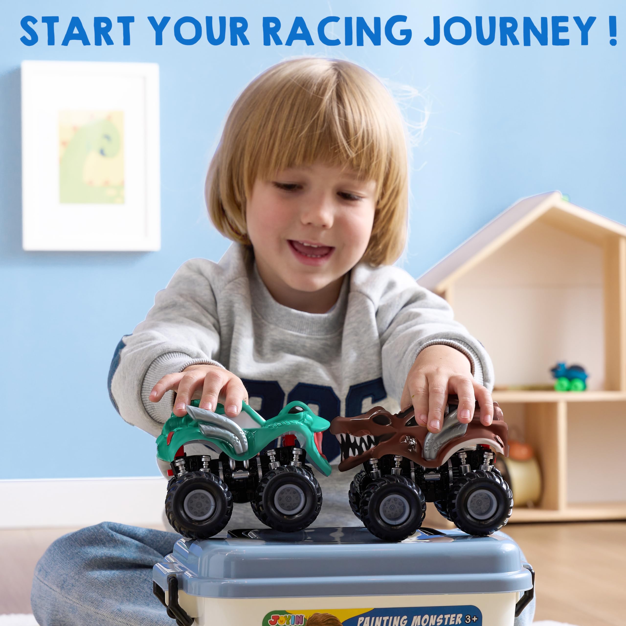 JOYIN tough assembled base ensures durable play and long-lasting fun.