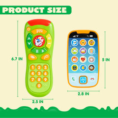 JOYIN large-screen baby toy design makes it easy for little fingers.