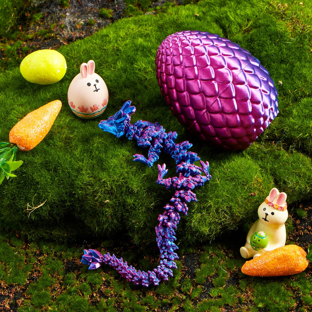JOYIN laser-purple dragon-tail detail adds fantasy flair to any toy collection.