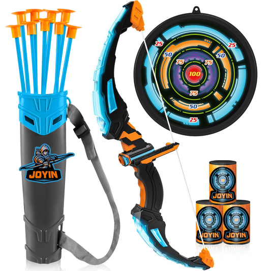 JOYIN LED bow for kids, bright night play promotes active coordination.