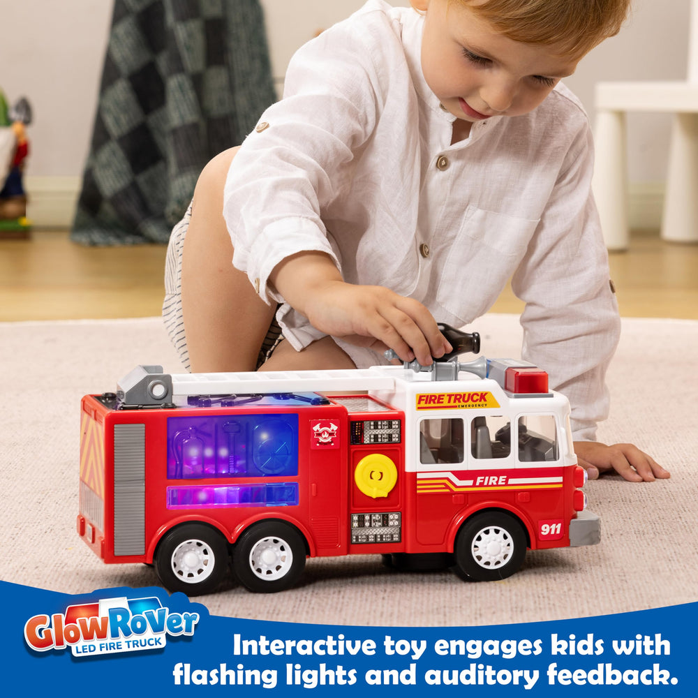 JOYIN Fire Truck power switch offers quick start and simple safety checks.