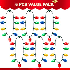 JOYIN LED necklace with flash modes for dynamic party visuals